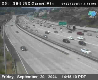 SB 5 at Carmel Mountain Rd.