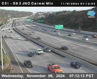 SB 5 at Carmel Mountain Rd.