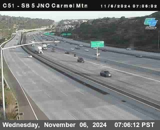 SB 5 at Carmel Mountain Rd.