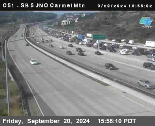 SB 5 at Carmel Mountain Rd.