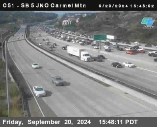 SB 5 at Carmel Mountain Rd.