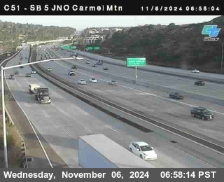 SB 5 at Carmel Mountain Rd.