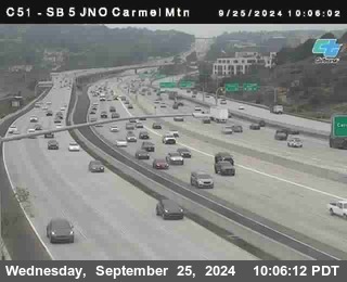 SB 5 at Carmel Mountain Rd.