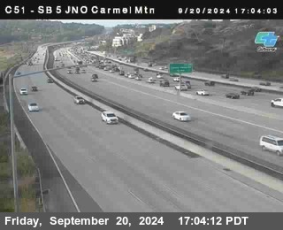 SB 5 at Carmel Mountain Rd.