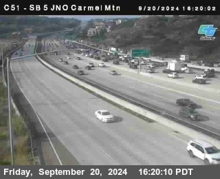 SB 5 at Carmel Mountain Rd.