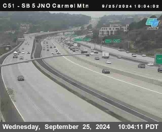 SB 5 at Carmel Mountain Rd.