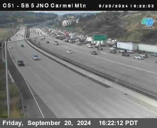 SB 5 at Carmel Mountain Rd.