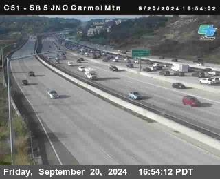 SB 5 at Carmel Mountain Rd.