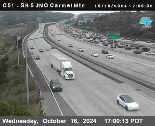 SB 5 at Carmel Mountain Rd.