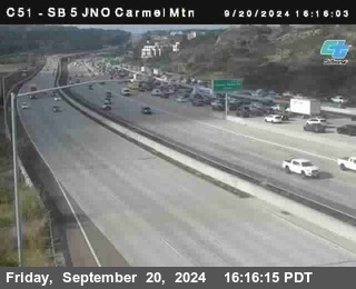 SB 5 at Carmel Mountain Rd.