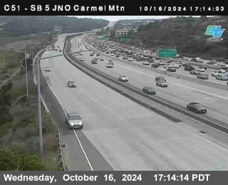 SB 5 at Carmel Mountain Rd.