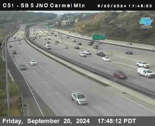 SB 5 at Carmel Mountain Rd.