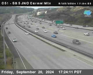 SB 5 at Carmel Mountain Rd.