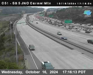 SB 5 at Carmel Mountain Rd.