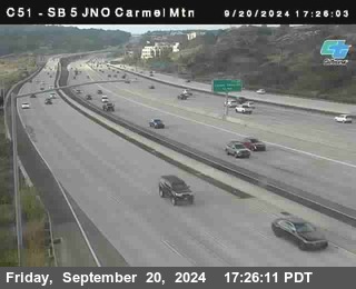 SB 5 at Carmel Mountain Rd.