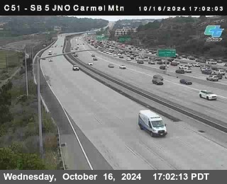 SB 5 at Carmel Mountain Rd.