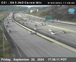 SB 5 at Carmel Mountain Rd.