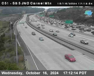 SB 5 at Carmel Mountain Rd.