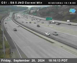 SB 5 at Carmel Mountain Rd.