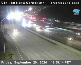 SB 5 at Carmel Mountain Rd.