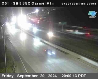 SB 5 at Carmel Mountain Rd.