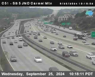 SB 5 at Carmel Mountain Rd.