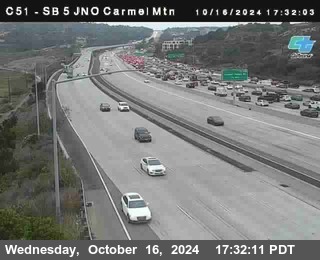 SB 5 at Carmel Mountain Rd.