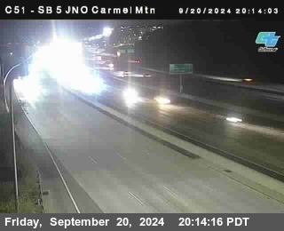 SB 5 at Carmel Mountain Rd.