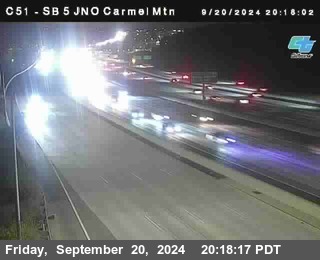 SB 5 at Carmel Mountain Rd.