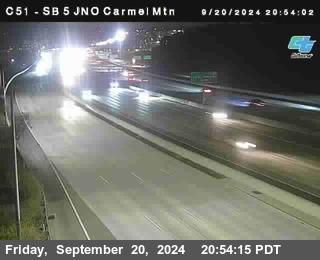 SB 5 at Carmel Mountain Rd.