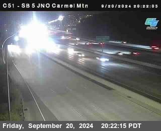 SB 5 at Carmel Mountain Rd.