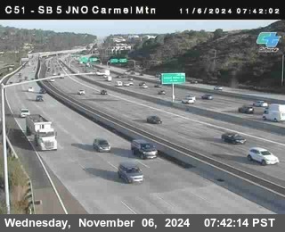 SB 5 at Carmel Mountain Rd.