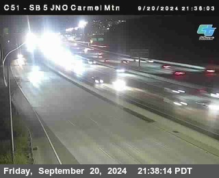 SB 5 at Carmel Mountain Rd.