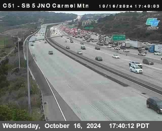 SB 5 at Carmel Mountain Rd.