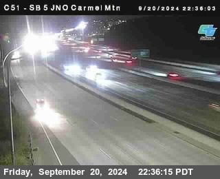 SB 5 at Carmel Mountain Rd.