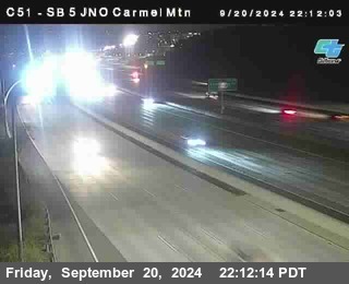 SB 5 at Carmel Mountain Rd.