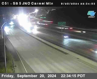 SB 5 at Carmel Mountain Rd.