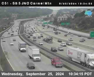 SB 5 at Carmel Mountain Rd.