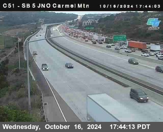 SB 5 at Carmel Mountain Rd.