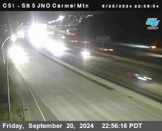 SB 5 at Carmel Mountain Rd.