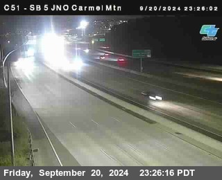 SB 5 at Carmel Mountain Rd.