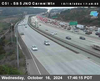 SB 5 at Carmel Mountain Rd.