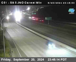 SB 5 at Carmel Mountain Rd.