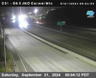 SB 5 at Carmel Mountain Rd.