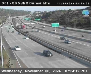 SB 5 at Carmel Mountain Rd.