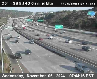 SB 5 at Carmel Mountain Rd.