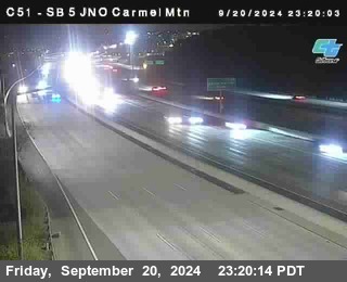 SB 5 at Carmel Mountain Rd.