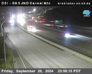 SB 5 at Carmel Mountain Rd.