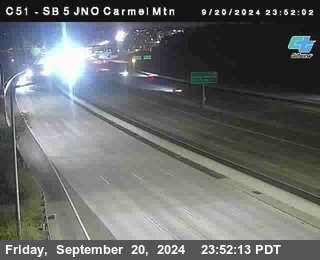 SB 5 at Carmel Mountain Rd.