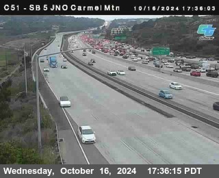 SB 5 at Carmel Mountain Rd.